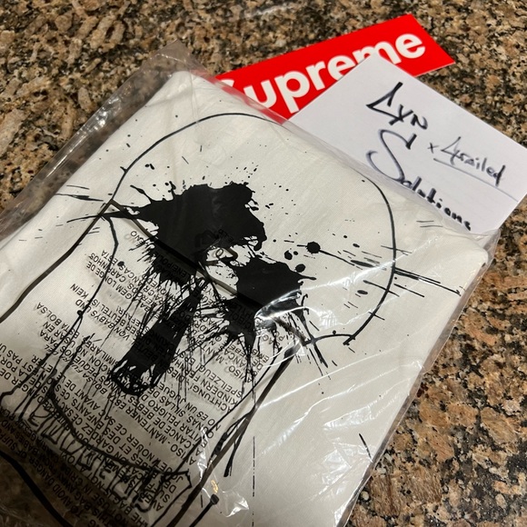 Supreme x Ralph Steadman Skull Tee - Picture 3 of 4